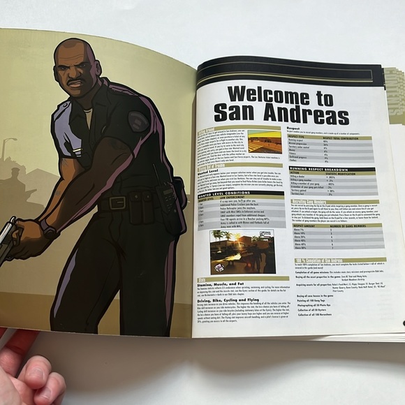 Grand Theft Auto San Andreas Official Strategy Guide / Sony Playstation 2 / 2004 - Picture 2 of 8